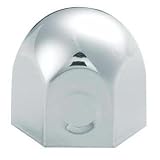 10 Chrome Rounded Lug Nuts Covers for Trucks with 1-1 4 Lug Nuts by Global Parts