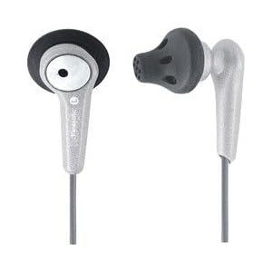 Panasonic RP-HV200 Portable Earbud Headphones with Boosted Bass by Panasonic