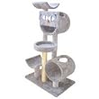Molly and Friends Pussycat Playground" Premium Handmade 5-Tier Cat Tree with Sisal, Model 38243, Beige