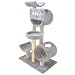 Molly and Friends Pussycat Playground" Premium Handmade 5-Tier Cat Tree with Sisal, Model 38243, Beige