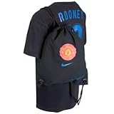 Manchester United Rooney T-Shirt and Gym Bag Gift Set - Kids - Black/Varsity Red