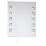 Eglo  86128A Mirror, Chrome, 10-Light Wall Light Fixture