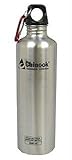 Chinook Natural Cascade Wide Mouth Stainless Steel Bottle (32-Ounce)
