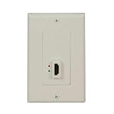 Tripp Lite P166-001-A Home Theater HDMI Display-side Wallplate w/ Signal Booster