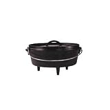  : Lodge Logic 4-Quart Cast-Iron Camp Dutch Oven
