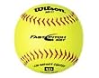 Wilson WTA9117T 12-Inch Optic Yellow Soft Compression Center Optic Yellow Softballs (1-Dozen)