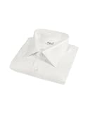 Review Finamore  / Finamore White Italian Handmade Slim Cotton Dress Shirt