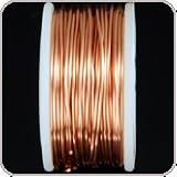 Rhinestone Biz Colored Copper Wire 28 Gauge 40 Yard - Natural - 1 Each
