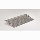 Vestil AMD-3018 Mini Dockplate, Aluminum, 600 lbs Capacity, 18 Length x 30 Width x 1/8 Thick
