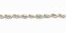 Single Strand Cultured Pearl Chain Necklace w. Silver Clasp, White (16") + 2" Chain Tail