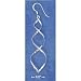 Dangles & Posts Ea-2905 : Double Helix French Wire Earrings (approx 2 Inch)