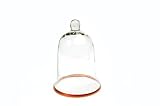 Keep It Simple With Katie Brown Glass Garden Cloche 8.75-inch Tall