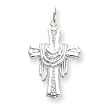 Sterling Silver Cross with 20 Inch Sterling Silver Chain
