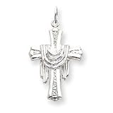 Sterling Silver Cross with 20 Inch Sterling Silver Chain