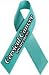 Cervical Cancer Awareness Ribbon Car Magnet