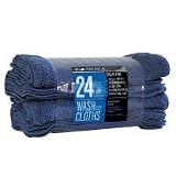 1888 Mills Blue Wash Cloths Commercial Quality - 24ct by 