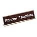 Standard Aluminum Desk Sign, 2