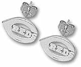 Cincinnati Reds 5/16 Polished C Reds Post Earrings - Sterling Silver Jewelry