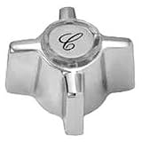 BRASSCRAFT (PLUMBSHOP) SH5357 STERLING TUB / SHOWER HANDLE-HOT/COLD