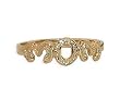 10 KT Slim Yellow Gold 10K Gift Mom Ring
