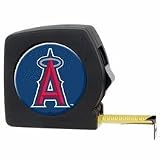 MLB Los Angeles Angels 25' Black Tape Measure