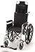 Reclining Wheelchairs - Removable Full Arms, 16", Elevating Legrest