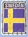 3 x 4 Sweden Sticker