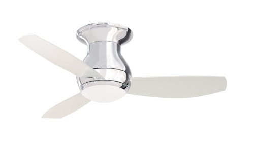 Emerson Cf144crm Curva Sky Chrome Flush Mount 44 Outdoor Ceiling