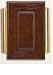 Heath Zenith 48 Classic Side Tube, Wired Door Chime, Solid Red Oak Cover, Brown Cherry Finish