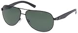 Guess GU 6617 BLK 2 Black Aviator Sunglasses
