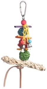 Super Bird Creations Vine Twist T- Bar Swing Bird Toy