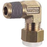 TRUSCO クイックシール継手 エルボ φ6X4 呼びR1/8 TS6X401L