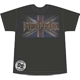 Buy Def Leppard Vintage Jack Overdye T-Shirt - Charcoal Gray by Rusty Shirts