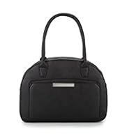 Metal Tab Bowler Bag