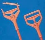 IMPACT PRODUCTS, LLC Janitor Style Screw Clamp Mop Handle, Fiberglass, 64, Safety Orange