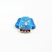 Foyo FM011B Mini Dogs Blue Shoe Charm