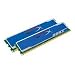 Kingston PC3-10600 Arbeitsspeicher 8GB (1333 MHz, 240-polig) DDR3-RAM Kit blau