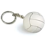 Tandem Volleyball Keychain