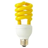 DENSAN 電球形蛍光ランプ(スパイラル型) 誘虫ランプ・防虫ランプ EFD23-SSRM