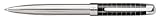 Laban Black & .925 Sterling Silver Lined Ballpoint Pen - LST-B9191-14