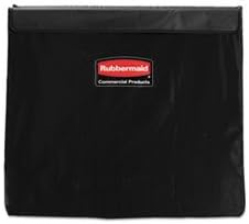 Collapsible X-Cart Replacement Bag, 8 Bushel, 220 Lbs, Vinyl, Black