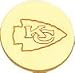 14K Gold NFL Kansas City Chiefs Logo Tie Tac