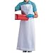 White Vinyl Apron, 36