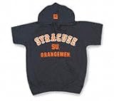 Syracuse Orange Hooded Short Sleeve Sweatshirt