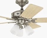Architect Ceiling Fan, 52 Nickel