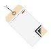 0 - 499 Wired Inventory Tag 3 Part Blank W/Carbon