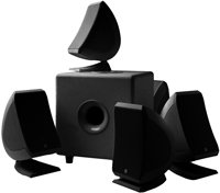 Focal Sib&Co Series 5.1 Jet Black Home Theater Speakers