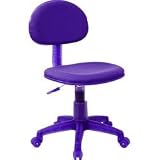 Purple Fabric Ergonomic Task Chair [BT-698-PURPLE-GG]
