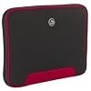 Techair Z Series Clam Styled Slipcase for 10-11.6 inch Netbooks - Black/Red