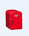 Mini Fridge Cooler In Red